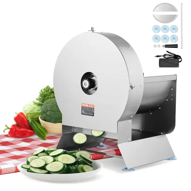 Krajalnica Elektryczna do Warzyw Owoców 120W Szatkownica Gastronomia 0-12mm