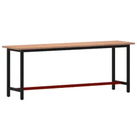 stol-roboczy-220x55x815-cm-lite-drewno-bukowe-i-metal