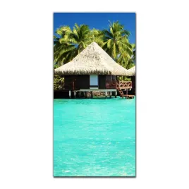 foto-obraz-na-szkle-do-kuchni-50x100-domki-laguna