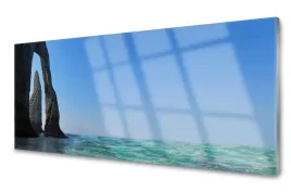 obraz-na-szkle-skala-morze-krajobraz-foto-125x50