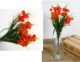 bukiet-2szt-sztuczny-lubin-z-trawa-34-cm-5-lodyg-pomaranczowy-mz-084d