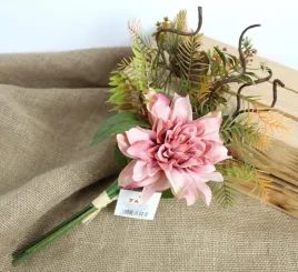 bukiet-dalia-40-cm-z-dodatkami-glowka-14-cm-rozowy-wf-106a