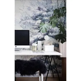 fototapeta-scienna-zimowy-krajobraz-lasu-360x250cm