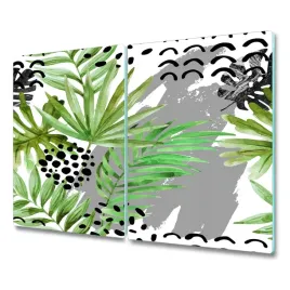 szklana-plyta-tropikalne-malowane-liscie-2x30x52cm