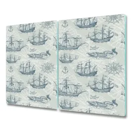 szklana-plyta-stary-styl-motywy-morskie-2x30x52-cm
