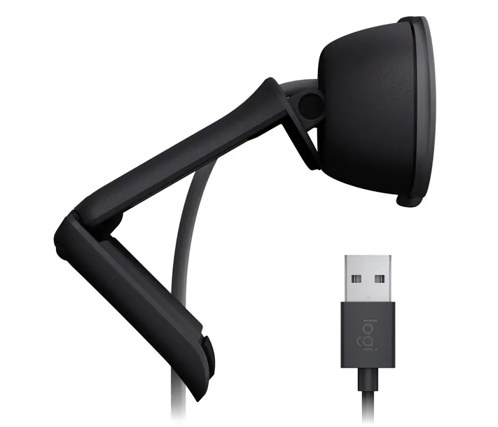 logitech-webcam-brio-100-black-wbudowany-mikrofon-tak