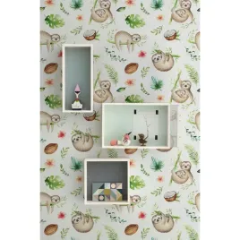 fototapeta-sciagalna-leniwiec-z-liscmi-416x254-cm