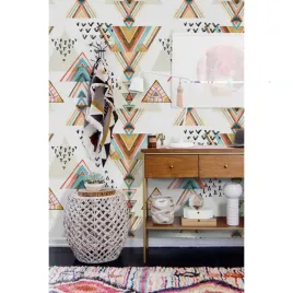 fototapeta-akwarelowe-wzory-trojkatow-416x254-cm