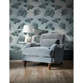 tapeta-scienna-niebieskie-kwitnace-roze-416x254-cm