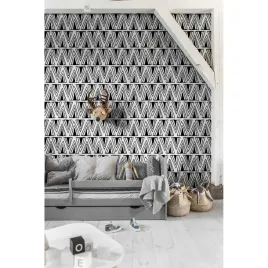 tapeta-scienna-wzor-trojkatow-styl-boho-416x254-cm