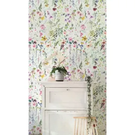 tapeta-scienna-akwarela-kwiatow-polnych-416x254-cm