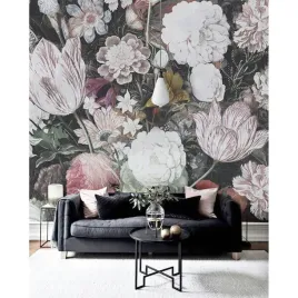 tapeta-scienna-holenderski-kwiatowy-styl-416x254cm