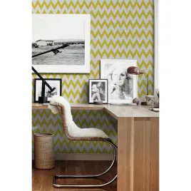 fototapeta-do-salonu-zygzak-bialo-zolty-416x254-cm