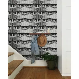 fototapeta-geometryczny-szaro-bialy-wzor-416x254cm