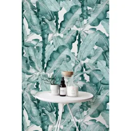 tapeta-scienna-botaniczny-kwiatowy-wzor-416x254-cm