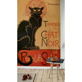 fototapeta-sciagalna-chat-noir-vintage-254x416-cm