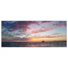 obraz-na-szkle-foto-statek-piracki-ocean-125x50