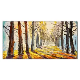 lacobel-do-kuchni-malarstwo-las-drzewa-100x50-cm