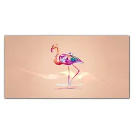 panele-szklane-do-kuchni-flaming-zwierze-100x50-cm