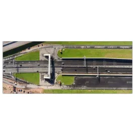 obraz-szklany-foto-obraz-tunel-droga-gora-125x50