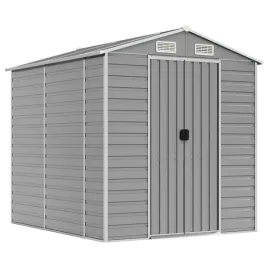 szopa-ogrodowa-jasnoszara-191x215x198-cm-stal-galwanizowana