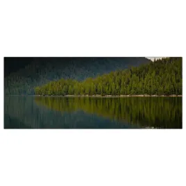 hartowany-obraz-szklany-alaska-jezioro-las-125x50