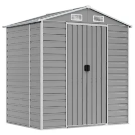 szopa-ogrodowa-jasnoszara-191x130x198-cm-stal-galwanizowana