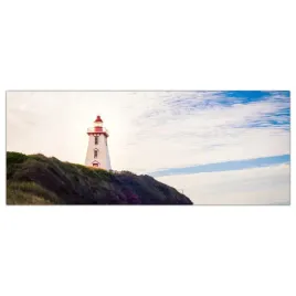 obraz-na-szkle-foto-latarnia-morska-klif-125x50