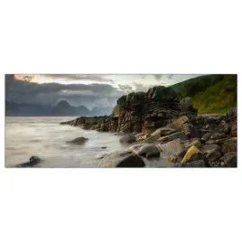 obraz-na-szkle-foto-zachod-slonca-wybrzeze-125x50