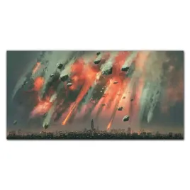 lacobel-do-kuchni-meteory-miasto-noc-niebo-100x50