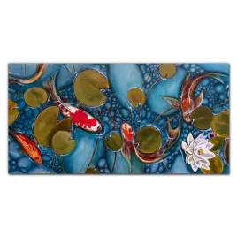 panel-kuchenny-laminowany-ryby-koi-staw-100x50-cm