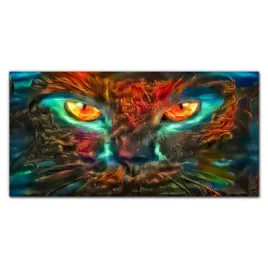 panel-scienny-do-kuchni-szklo-zwierze-kot-100x50