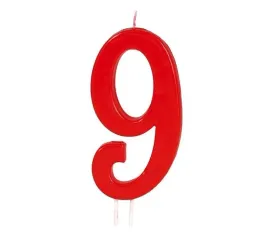 swieczka-czerwona-cyfra-9-12-cm