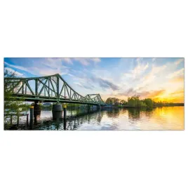 obraz-na-szkle-foto-most-rzeka-krajobraz-125x50
