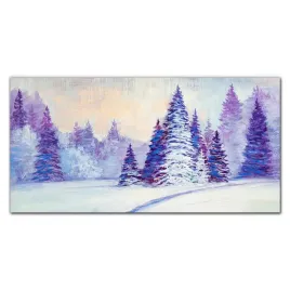 hartowane-szklo-lacobel-zima-las-snieg-100x50-cm