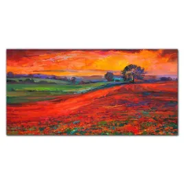 hartowane-szklo-lacobel-kwiaty-drzewo-niebo-100x50