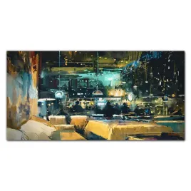 panel-hartowany-miasto-restauracja-noc-100x50-cm