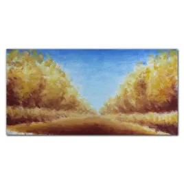 hartowane-panele-szklane-las-jesien-niebo-100x50