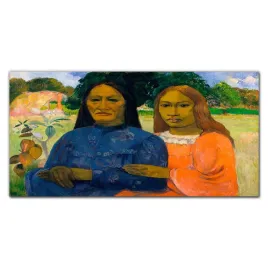 lacobel-do-kuchni-dwie-kobiety-paul-gauguin-100x50