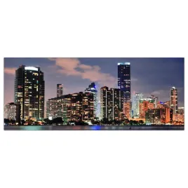 obraz-na-szkle-foto-miami-miasto-usa-noc-125x50