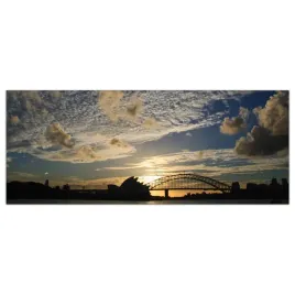 obraz-na-szkle-foto-sydney-zachod-slonca-125x50