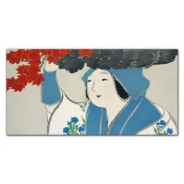 lacobel-panel-kuchnia-kobiety-kimono-liscie-100x50