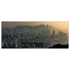 obraz-na-szkle-foto-hong-kong-zachod-slonca-125x50
