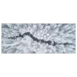 obraz-na-szkle-foto-rzeka-zima-las-drzewa-125x50