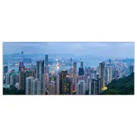 obraz-szklany-foto-obraz-hong-kong-przystan-125x50
