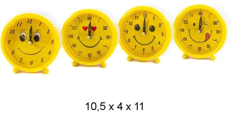 zegarek-budzik-okragly-buzka-stan-nowy