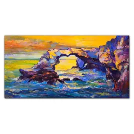 panele-szklane-do-kuchni-zachod-slonca-100x50-cm