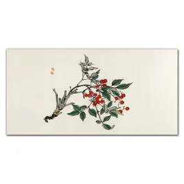 panel-kuchenny-na-plytki-azjatyckie-kwiaty-100x50