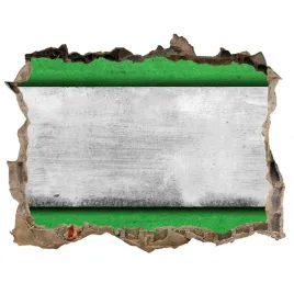 dziura-3d-fototapeta-naklejka-zielony-mur-168x113