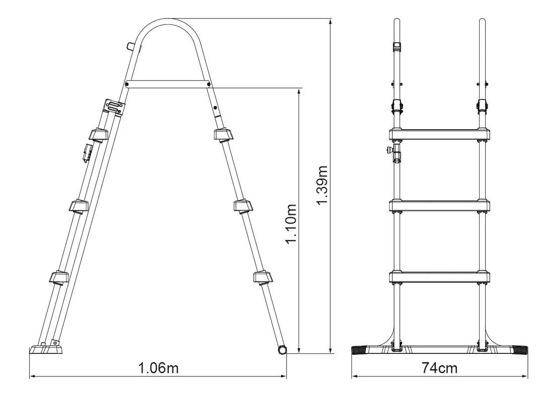 drabinka-do-basenu-dwustronna-107-cm-stan-nowy